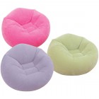 Велюр кресло Intex Beanless Bag Chair 68569 цвета в ассортименте